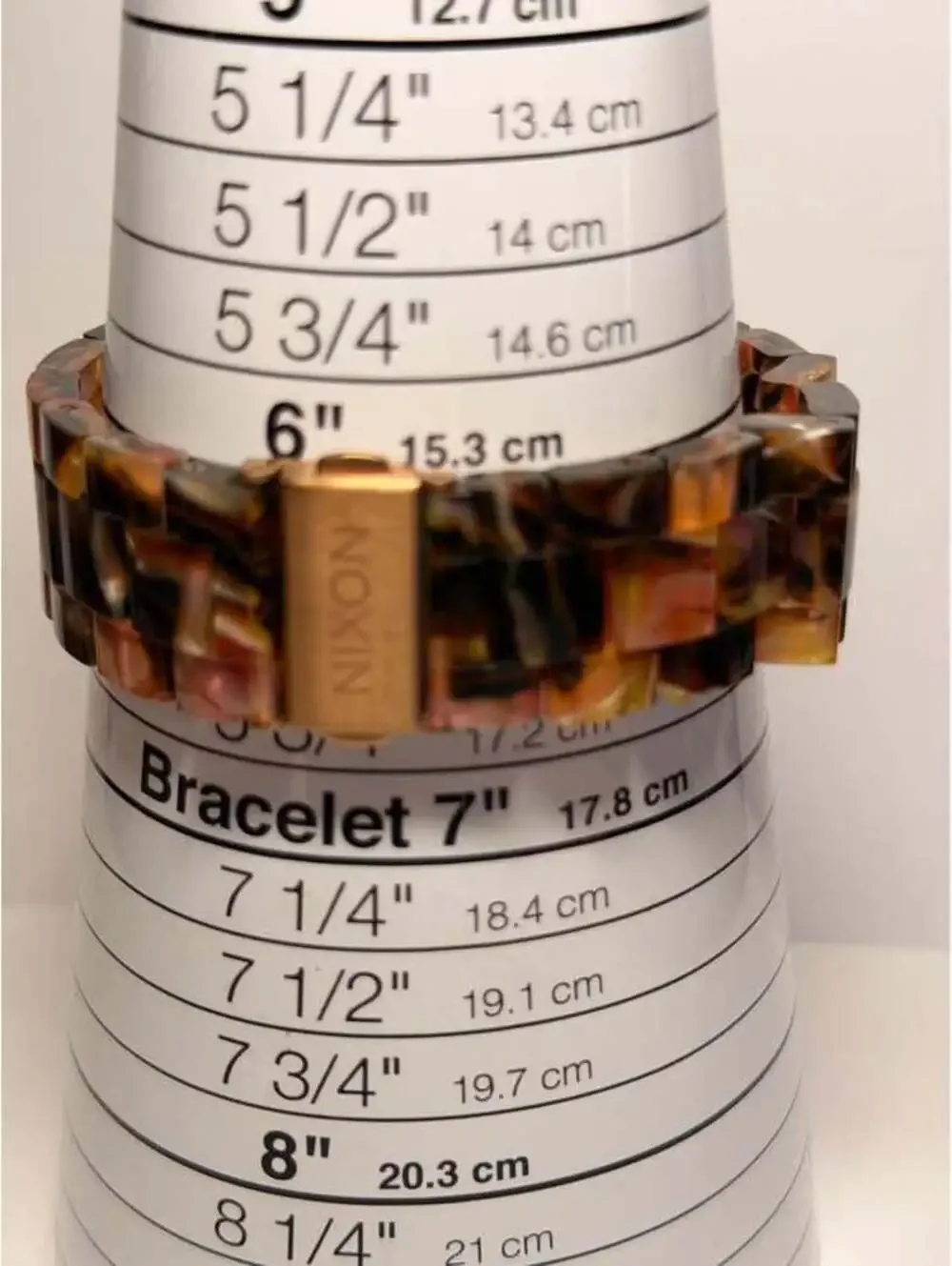 Nixon Time Teller Acetate Watch Rose Gold Tortoise Shell
